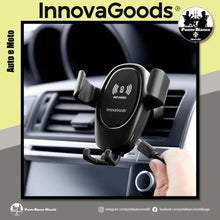 Carica l'immagine nel visualizzatore di Gallery, Supporto per cellulare con caricabatterie wireless per auto Wolder InnovaGoods