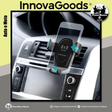 Carica l'immagine nel visualizzatore di Gallery, Supporto per cellulare con caricabatterie wireless per auto Wolder InnovaGoods