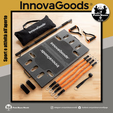 Carica l'immagine nel visualizzatore di Gallery, Sistema di allenamento integrale portatile con bande elastiche di resistenza e manuale per gli esercizi Gympak Max InnovaGoods