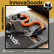 Carica l'immagine nel visualizzatore di Gallery, Sistema di allenamento integrale portatile con bande elastiche di resistenza e manuale per gli esercizi Gympak Max InnovaGoods