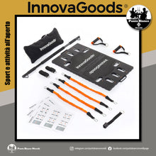 Carica l'immagine nel visualizzatore di Gallery, Sistema di allenamento integrale portatile con bande elastiche di resistenza e manuale per gli esercizi Gympak Max InnovaGoods
