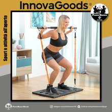 Carica l'immagine nel visualizzatore di Gallery, Sistema di allenamento integrale portatile con bande elastiche di resistenza e manuale per gli esercizi Gympak Max InnovaGoods