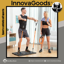 Carica l'immagine nel visualizzatore di Gallery, Sistema di allenamento integrale portatile con bande elastiche di resistenza e manuale per gli esercizi Gympak Max InnovaGoods