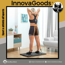 Carica l'immagine nel visualizzatore di Gallery, Sistema di allenamento integrale portatile con bande elastiche di resistenza e manuale per gli esercizi Gympak Max InnovaGoods
