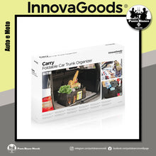 Carica l'immagine nel visualizzatore di Gallery, Portaoggetti pieghevole per bagagliaio auto Carry InnovaGoods