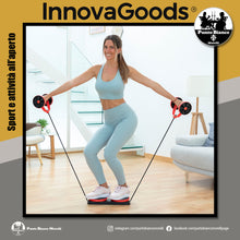 Carica l'immagine nel visualizzatore di Gallery, Rullo per addominali con dischi rotanti, bande elastiche e manuale per gli esercizi Twabanarm InnovaGoods