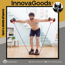 Carica l'immagine nel visualizzatore di Gallery, Rullo per addominali con dischi rotanti, bande elastiche e manuale per gli esercizi Twabanarm InnovaGoods