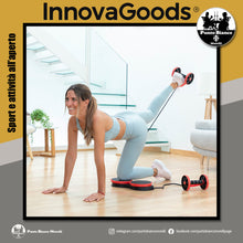 Carica l'immagine nel visualizzatore di Gallery, Rullo per addominali con dischi rotanti, bande elastiche e manuale per gli esercizi Twabanarm InnovaGoods
