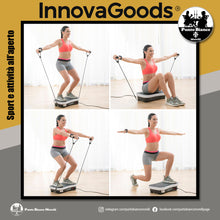 Carica l'immagine nel visualizzatore di Gallery, Piattaforma vibrante di allenamento con accessori e manuale per esercizi Vybeform InnovaGoods