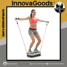 Carica l'immagine nel visualizzatore di Gallery, Piattaforma vibrante di allenamento con accessori e manuale per esercizi Vybeform InnovaGoods