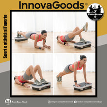 Carica l'immagine nel visualizzatore di Gallery, Piattaforma vibrante di allenamento con accessori e manuale per esercizi Vybeform InnovaGoods