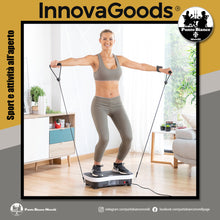 Carica l'immagine nel visualizzatore di Gallery, Piattaforma vibrante di allenamento con accessori e manuale per esercizi Vybeform InnovaGoods