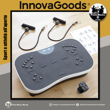 Carica l'immagine nel visualizzatore di Gallery, Piattaforma vibrante di allenamento con accessori e manuale per esercizi Vybeform InnovaGoods