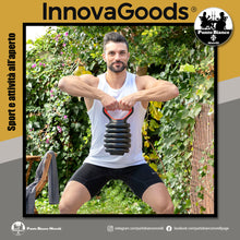 Carica l'immagine nel visualizzatore di Gallery, Set di pesi regolabili 6 in 1 con manuale per gli esercizi Sixfit InnovaGoods