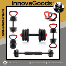 Carica l'immagine nel visualizzatore di Gallery, Set di pesi regolabili 6 in 1 con manuale per gli esercizi Sixfit InnovaGoods