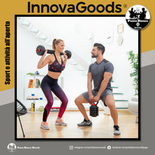Carica l'immagine nel visualizzatore di Gallery, Set di pesi regolabili 6 in 1 con manuale per gli esercizi Sixfit InnovaGoods