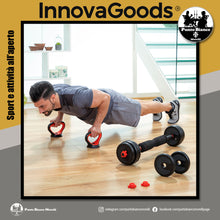 Carica l'immagine nel visualizzatore di Gallery, Set di pesi regolabili 6 in 1 con manuale per gli esercizi Sixfit InnovaGoods