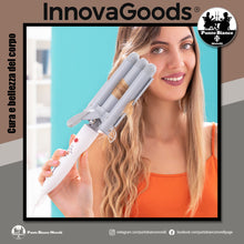 Carica l'immagine nel visualizzatore di Gallery, Arricciacapelli modellante in ceramica a tripla asta Triler InnovaGoods