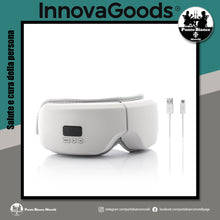Carica l'immagine nel visualizzatore di Gallery, Massaggiatore occhi ad aria compressa 4 in 1 Eyesky InnovaGoods