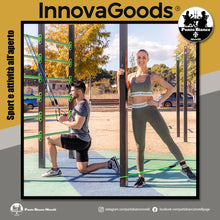 Carica l'immagine nel visualizzatore di Gallery, Set di bande di resistenza con accessori e manuale per gli esercizi Tribainer InnovaGoods pacco da 3