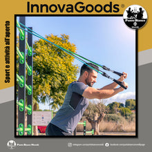 Carica l'immagine nel visualizzatore di Gallery, Set di bande di resistenza con accessori e manuale per gli esercizi Tribainer InnovaGoods pacco da 3