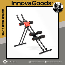 Carica l'immagine nel visualizzatore di Gallery, Macchina per gli addominali pieghevole e con manuale per gli esercizi Plawer InnovaGoods