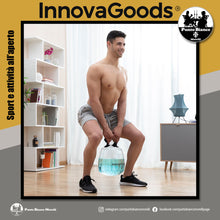 Carica l'immagine nel visualizzatore di Gallery, Kettlebell ad acqua per allenamento fitness con manuale per gli esercizi Fibell InnovaGoods