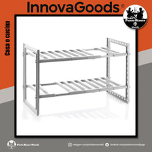 Carica l'immagine nel visualizzatore di Gallery, Scaffale estensibile per lavello Shibblek InnovaGoods 2 mensole