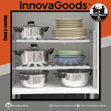 Carica l'immagine nel visualizzatore di Gallery, Scaffale estensibile per lavello Shibblek InnovaGoods 2 mensole