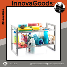 Carica l'immagine nel visualizzatore di Gallery, Scaffale estensibile per lavello Shibblek InnovaGoods 2 mensole