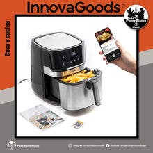 Carica l'immagine nel visualizzatore di Gallery, Friggitrice senza olio Fryinn Pro 5500 nero acciaio inossidabile 1700 W 5,5 litri InnovaGoods