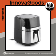 Carica l'immagine nel visualizzatore di Gallery, Friggitrice senza olio Fryinn Pro 5500 nero acciaio inossidabile 1700 W 5,5 litri InnovaGoods