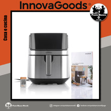 Carica l'immagine nel visualizzatore di Gallery, Friggitrice senza olio Fryinn Pro 5500 nero acciaio inossidabile 1700 W 5,5 litri InnovaGoods