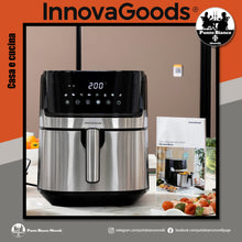 Carica l'immagine nel visualizzatore di Gallery, Friggitrice senza olio Fryinn Pro 5500 nero acciaio inossidabile 1700 W 5,5 litri InnovaGoods