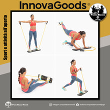 Carica l'immagine nel visualizzatore di Gallery, Tavola per flessioni push-up con bande elastiche di resistenza e manuale per gli esercizi Pulsher Innovagoods