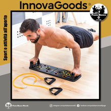 Carica l'immagine nel visualizzatore di Gallery, Tavola per flessioni push-up con bande elastiche di resistenza e manuale per gli esercizi Pulsher Innovagoods