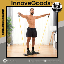 Carica l'immagine nel visualizzatore di Gallery, Tavola per flessioni push-up con bande elastiche di resistenza e manuale per gli esercizi Pulsher Innovagoods