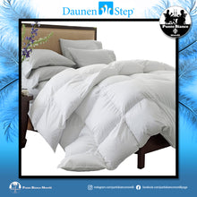 Carica l'immagine nel visualizzatore di Gallery, Piumino letto in piuma D400 Daunenstep