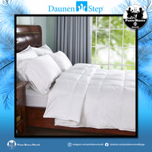 Carica l'immagine nel visualizzatore di Gallery, Piumino letto in piuma D400 Daunenstep