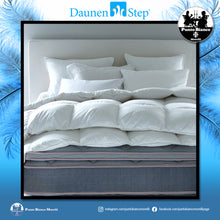 Carica l'immagine nel visualizzatore di Gallery, Piumino letto in piuma D400 Daunenstep