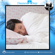 Carica l'immagine nel visualizzatore di Gallery, Piumino letto in piuma D400 Daunenstep
