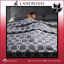 Carica l'immagine nel visualizzatore di Gallery, Coperta in pura lana vergine merinos extrafine Thermocoperta Net Lanerossi