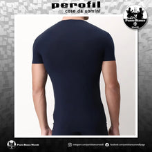 Carica l'immagine nel visualizzatore di Gallery, T-Shirt maglietta collo a V profondo in Modal elasticizzato X-Touch Perofil