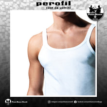 Carica l'immagine nel visualizzatore di Gallery, Canottiera in cotone Filo di Scozia Spalla Stretta Perofil