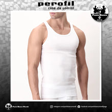 Carica l'immagine nel visualizzatore di Gallery, Canottiera in cotone Filo di Scozia Spalla Stretta Perofil