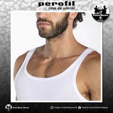 Carica l'immagine nel visualizzatore di Gallery, Canottiera in cotone Filo di Scozia Spalla Stretta Perofil