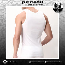 Carica l'immagine nel visualizzatore di Gallery, Canottiera in cotone Filo di Scozia Spalla Larga Perofil