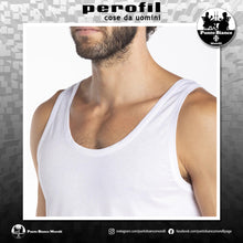 Carica l'immagine nel visualizzatore di Gallery, Canottiera in cotone Filo di Scozia Spalla Larga Perofil