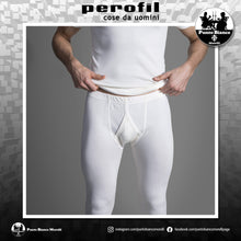 Carica l'immagine nel visualizzatore di Gallery, Calzamaglia gambalunga in cotone lana e seta Perofil