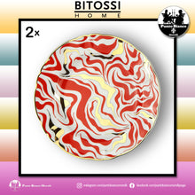 Carica l'immagine nel visualizzatore di Gallery, BITOSSI HOME | Tempesta - Set 2 piatti frutta o dessert